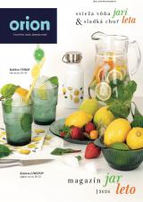 1. strana letáka Orion do 30. 9. 2026 MAGAZÍN JAR/LETO 2026
